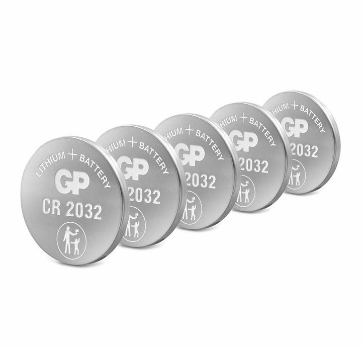 Immagine prodotto GP Batteries Cr2032 (5 pz., CR2032, 220 mAh)