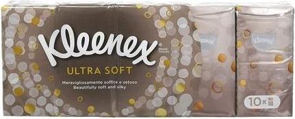 Produktbild Kleenex Ultra Soft Handkerchiefs - Set of 10 Packages