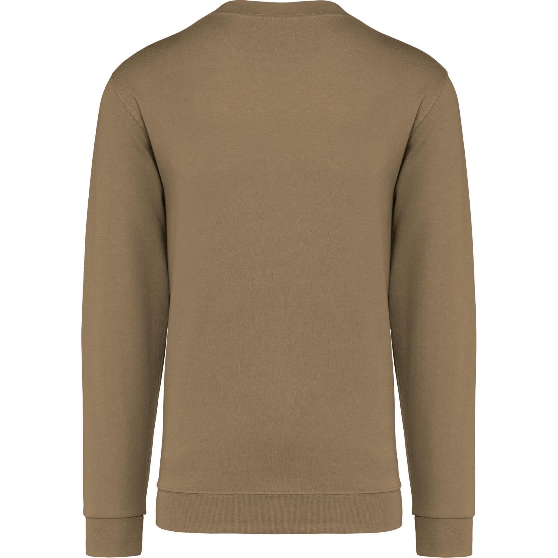 Thumbnail - Kariban, Pullover, Sweatshirt mit Rundhalsausschnitt, Braun, (S)