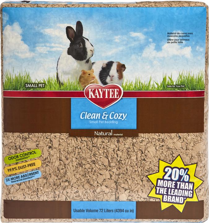 Kaytee Clean and Cozy Natural (3.20 kg, Bedding)