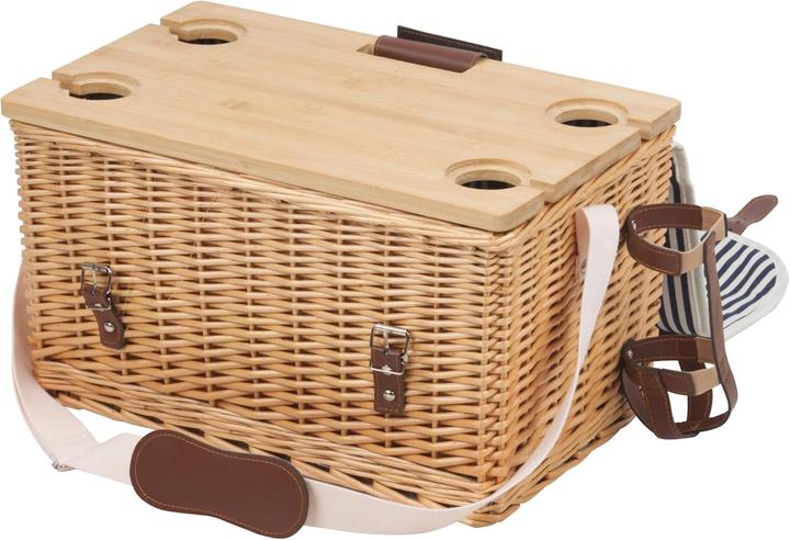 Actual product image CampFeuer Picknickkorb-Set für 4 Personen