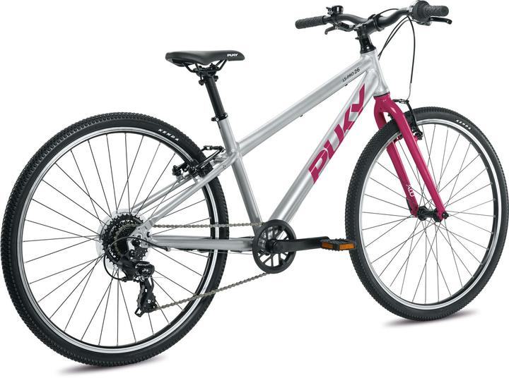 Puky Velo LS-Pro 26-8, silver / berry (26")