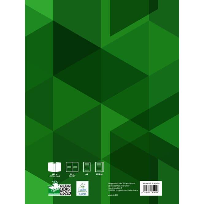 Thumbnail - MICA College, Heft + Block, Schulheft - DIN A4 - Lineatur 3R - liniert mit Rand - 16 Blatt (A4, Liniert)