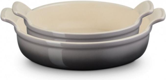 Actual product image Le Creuset Casserole dish set round Tradition 20/24 cm Flint