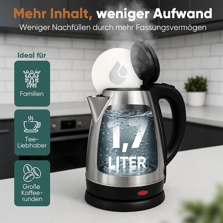 Actual product image Clatronic CLA WKS3830 Wasserkocher 1,7l (1.70 l)