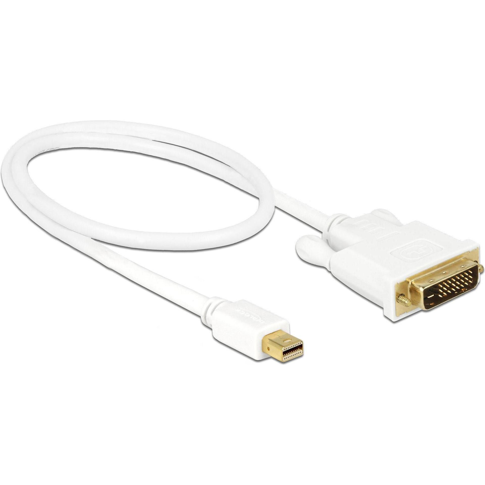 Thumbnail - Delock Mini DisplayPort — DVI (0.50 m, DisplayPort, DVI), Video Kabel