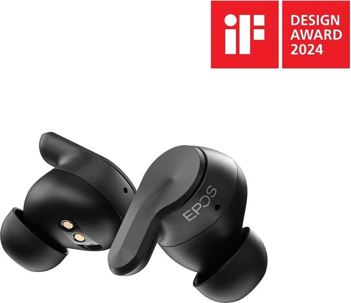 Produktbild EPOS ADAPT E1 - Scandinavian Black (Kabellos, USB-C, Google Meet, Microsoft Teams, Zoom)