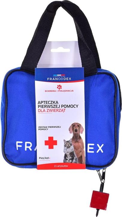 Image du produit Francodex Trousse de premiers secours pour animaux (Chat, Chien, Oiseau, Petit animal)