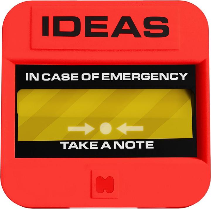 Actual product image Mustard - Emergency Sticky Notes - 100 Sheets