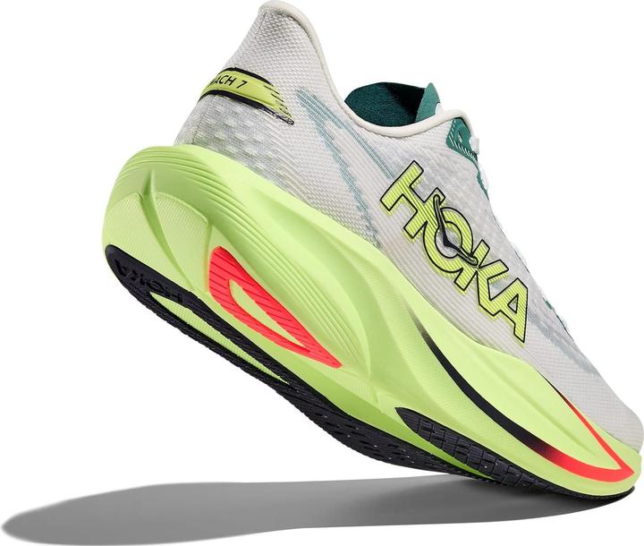 Immagine prodotto Hoka M Mach 7 - frost / neon yuzu (43 1/3)