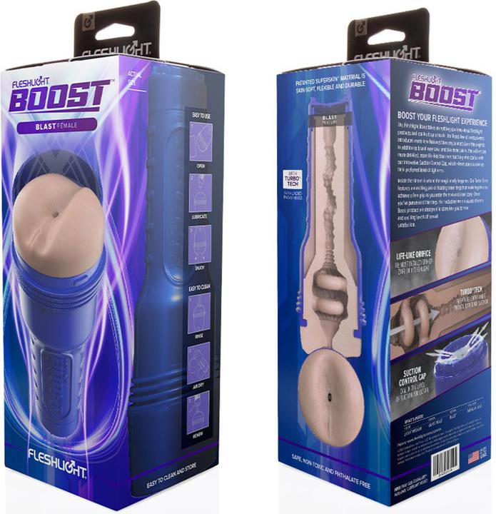 Actual product image Fleshlight Boost Blast Light Medium