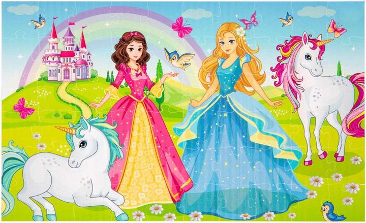 Produktbild Grafix Bodenpuzzle Prinzessinnen, 60tlg. (60 Teile)