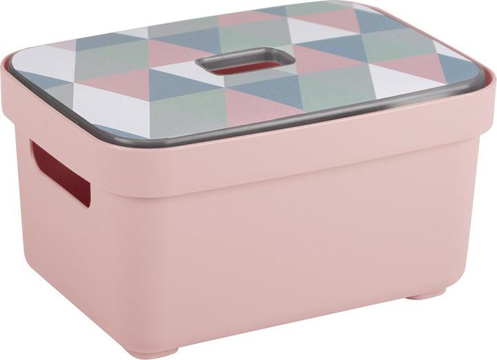Actual product image Sunware Sigma home triangle lid for storage box 2.5 litres (2 x 12 x 17 cm)