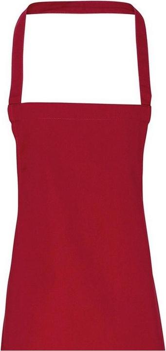 Actual product image Premier Unisex Adult Cotton Bibbed Apron (One size)