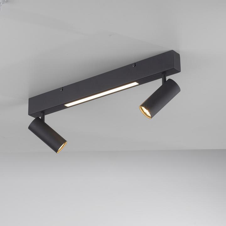 Produktbild Just Light LED Deckenlampe SCHÖNER WOHNEN-Kollektion DANTE Strahlerleiste dreh- schwenkbar, zusätz. Downlight (GU10)