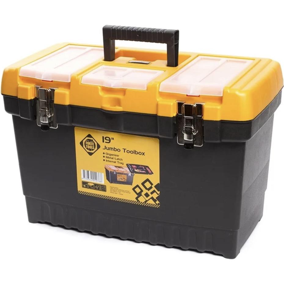 Thumbnail - Forte tools, Werkzeugkoffer, TOOLBOX FORTE TOOLSJMT-19 48,6X26,7X32