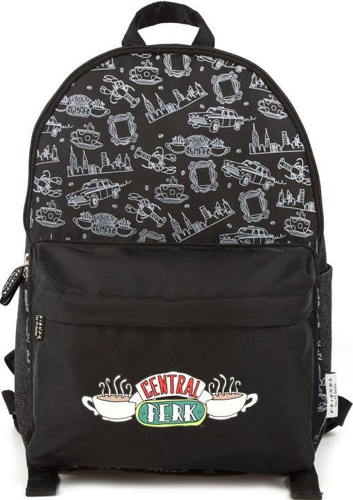 Actual product image Friends Central Perk backpack