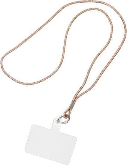 Actual product image MU Style Claudia Series universal mobile phone chain with adapter