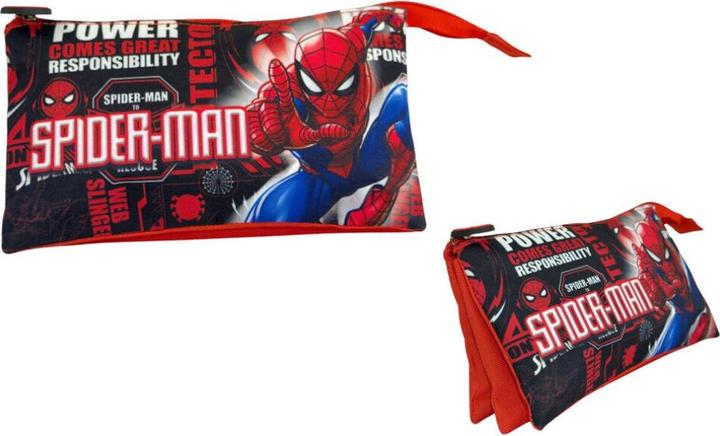 Produktbild Manenti Marvel Spiderman Hero triple pencil case
