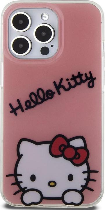 Image du produit Hello Kitty IML Daydreaming Logo Cover Housse pour iPhone 13 Pro - Rose (Apple iPhone 13 Pro)