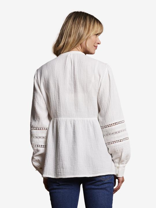 Immagine prodotto Envie de Fraise Musselin-Bluse mit Lochspitze für Schwangerschaft und Stillzeit
