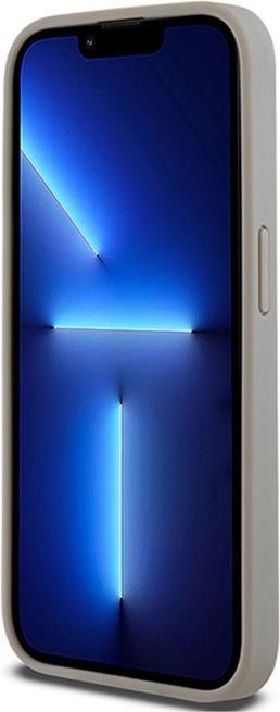 Actual product image DKNY Tonal Stripe PU Leather Case for Apple for Apple iPhone 15 Pro - beige (Apple iPhone 15 Pro)