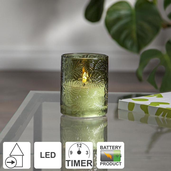 Actual product image Star Trading LED Pillar Candle Flame Leaf (1 x)