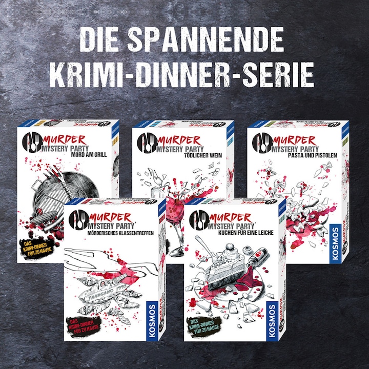 Actual product image Kosmos Murder Mystery Party - deadly wine (German)