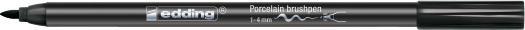 Immagine prodotto Edding Penna a pennello in porcellana 4200 (Nero, 4 mm, 1 x)