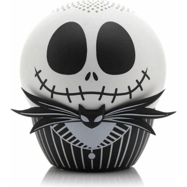 Bitty Boomers Jack Skellington (4 h), Bluetooth Lautsprecher, Schwarz, Weiss