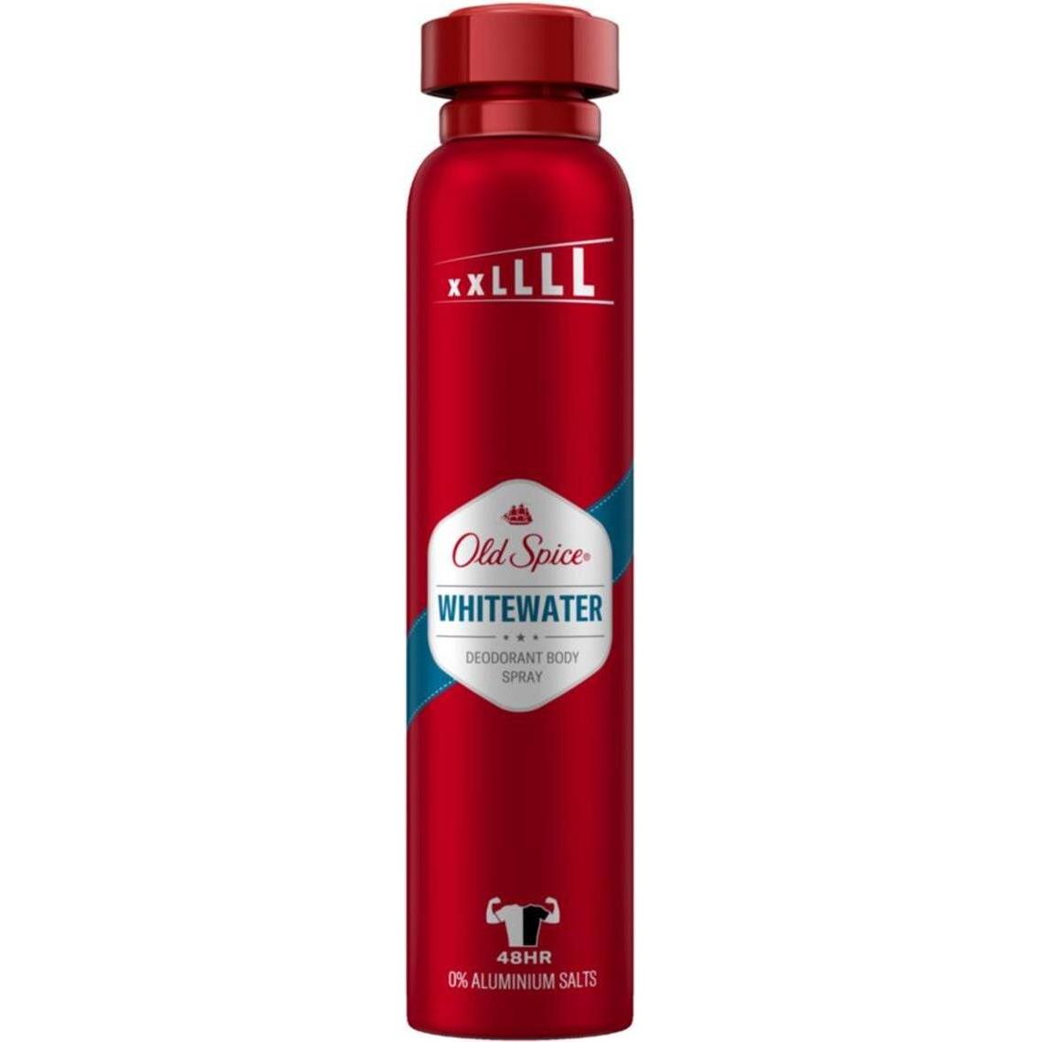 Old Spice, Deodorante, Deodorante spray WhiteWater (Deodorante Spray Corpo) 250 ml (Getto vaporizzato, 250 ml)