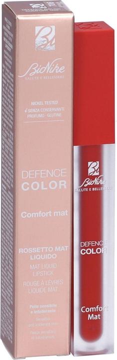 Image du produit BioNike Defence Color Comfort Matte Liquid Lipstick 706 Geranium (706 Géranium)