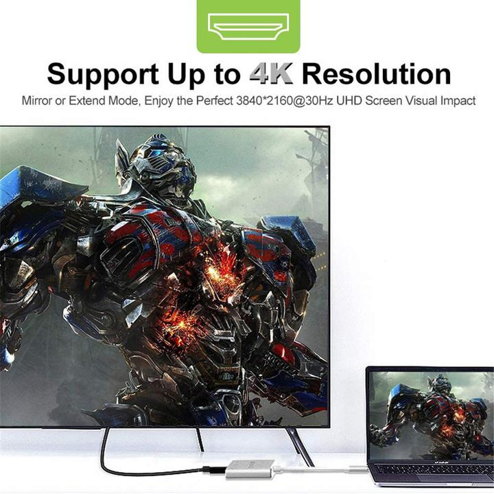 Actual product image Techly Converter Cable Adapter USB-C to (USB-C)