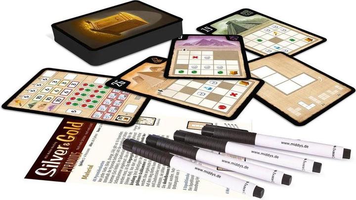 Productafbeelding NSV Silver & Gold Pyramids - het spel voor eindeloze avonturen (Duits)