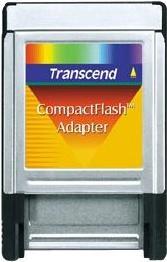 Actual product image Transcend PCMCIA Compact Flash Adapter (PCMCIA)