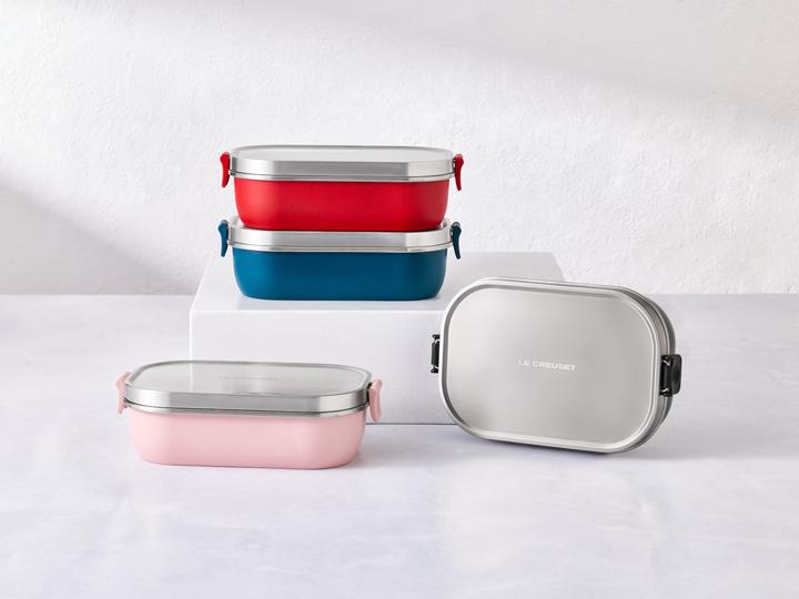Produktbild Le Creuset On The Go Lunchbox shell pink 900ml