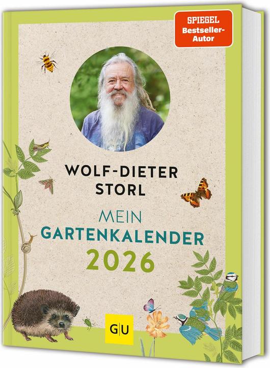 Produktbild Mein Gartenkalender 2026 (Deutsch, Wolf-Dieter Storl, 2025)