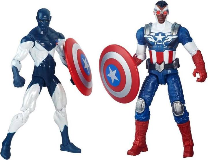 Image du produit Hasbro Marvel Legends Series Figurines Comics Double Pack 2016 Shield-Wielding Heroes