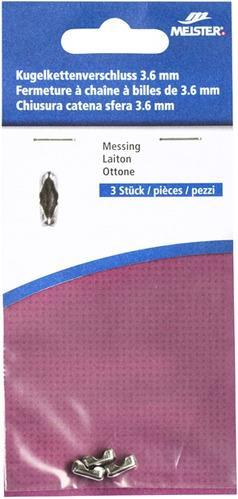Meister Klemmhülse zu Kugelkette 3.6mm (0.00 m)