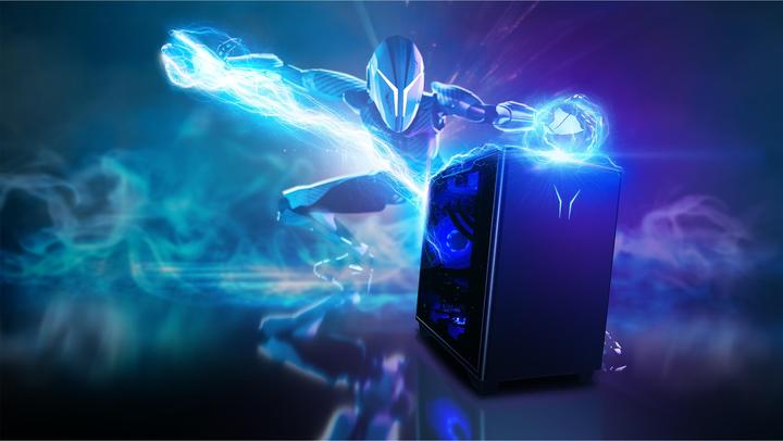 Actual product image Erazer Bandit P20 MD34750 (Intel Core i7-14700F, 16 GB, 1000 GB, GeForce RTX 4060)