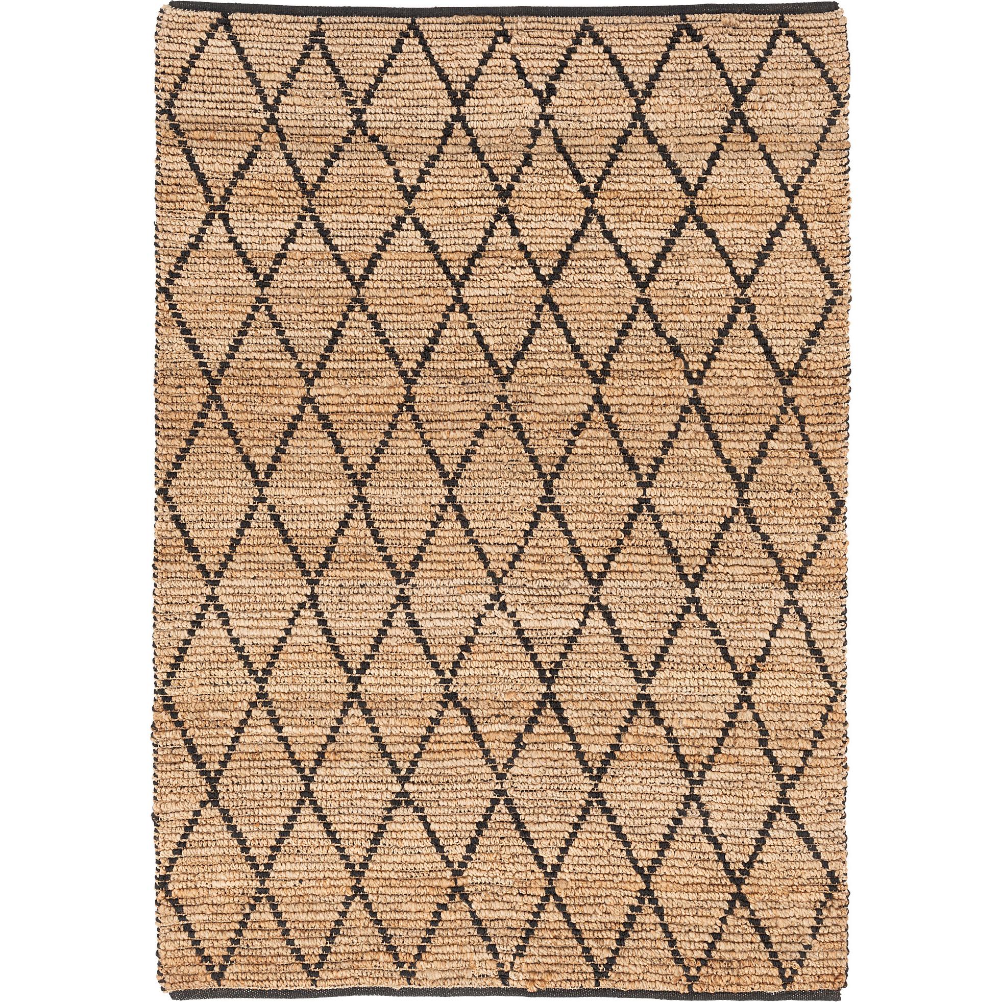 Pergamon, Teppich, Naturfaser Teppich Jute Salsa Rauten (80 x 150 cm)
