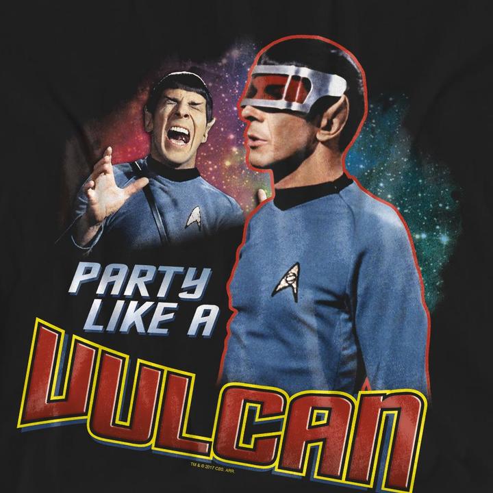 Produktbild Party Like a Vulcan TShirt (L)