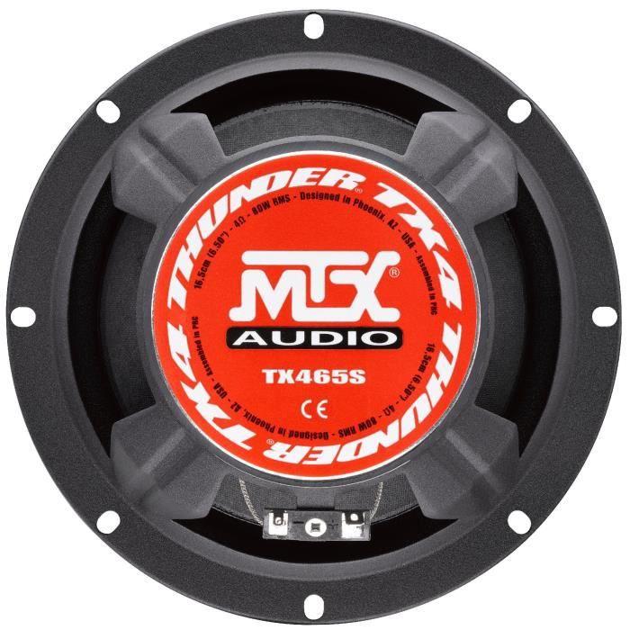 Produktbild MTX Audio Audio TX465S 16,5 cm 2-weg component luidspreker - 320 Watt (16.50 cm)