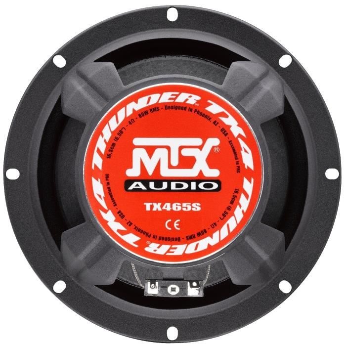 Produktbild MTX Audio Audio TX465S 16,5 cm 2-weg component luidspreker - 320 Watt