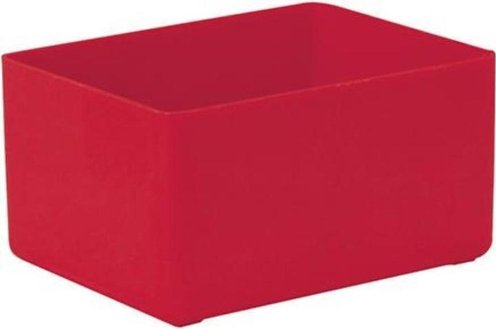 Produktbild LA-KA-PE Einsatzkasten 106 x 80 x 54 mm rot PS für Schubalden u. Sortimenskästen
