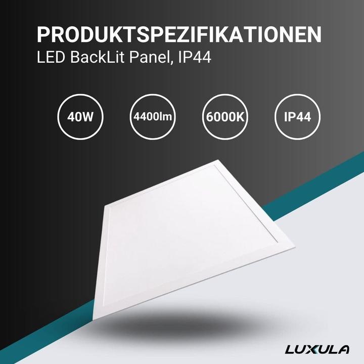 Actual product image Luxula LED panel (4400 lm)