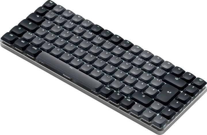 Actual product image Satechi SM1 Slim Mechanical Bacllit BT Keyboard German dark (DE, Wireless, Cable)