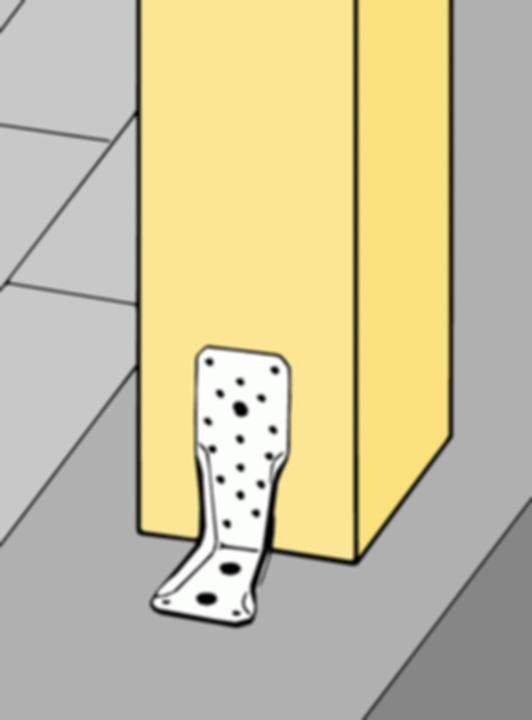 Produktbild Simpson Sst Winkelverbinder KR (Winkelverbinder, 1 Stk.)