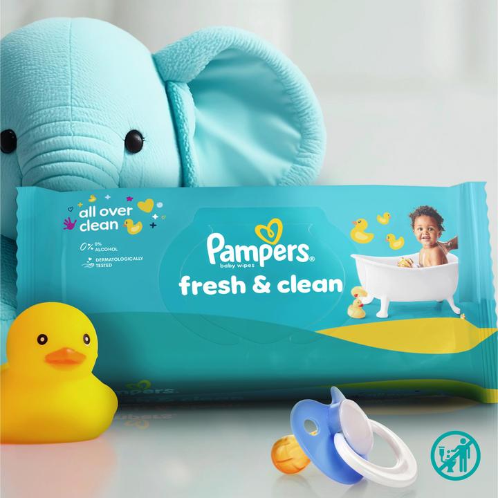 Produktbild Pampers Fresh Clean (1200 Stk.)