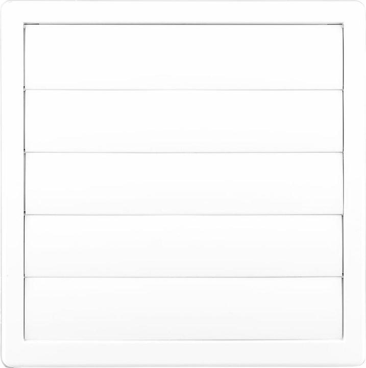 Produktbild EDM Lüftungsgitter 87735 Weiss Ø 10 cm 17 x 17 cm